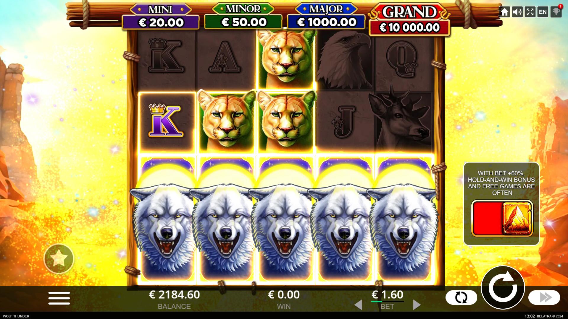 Wolf Thunder | Promotion pack | Online slot