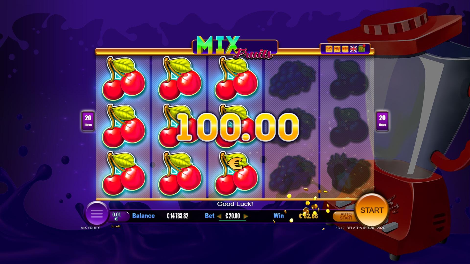 Mix Fruits | Promotion pack | Online slot