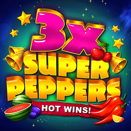 3x Super Peppers - online slot game from BELATRA GAMES