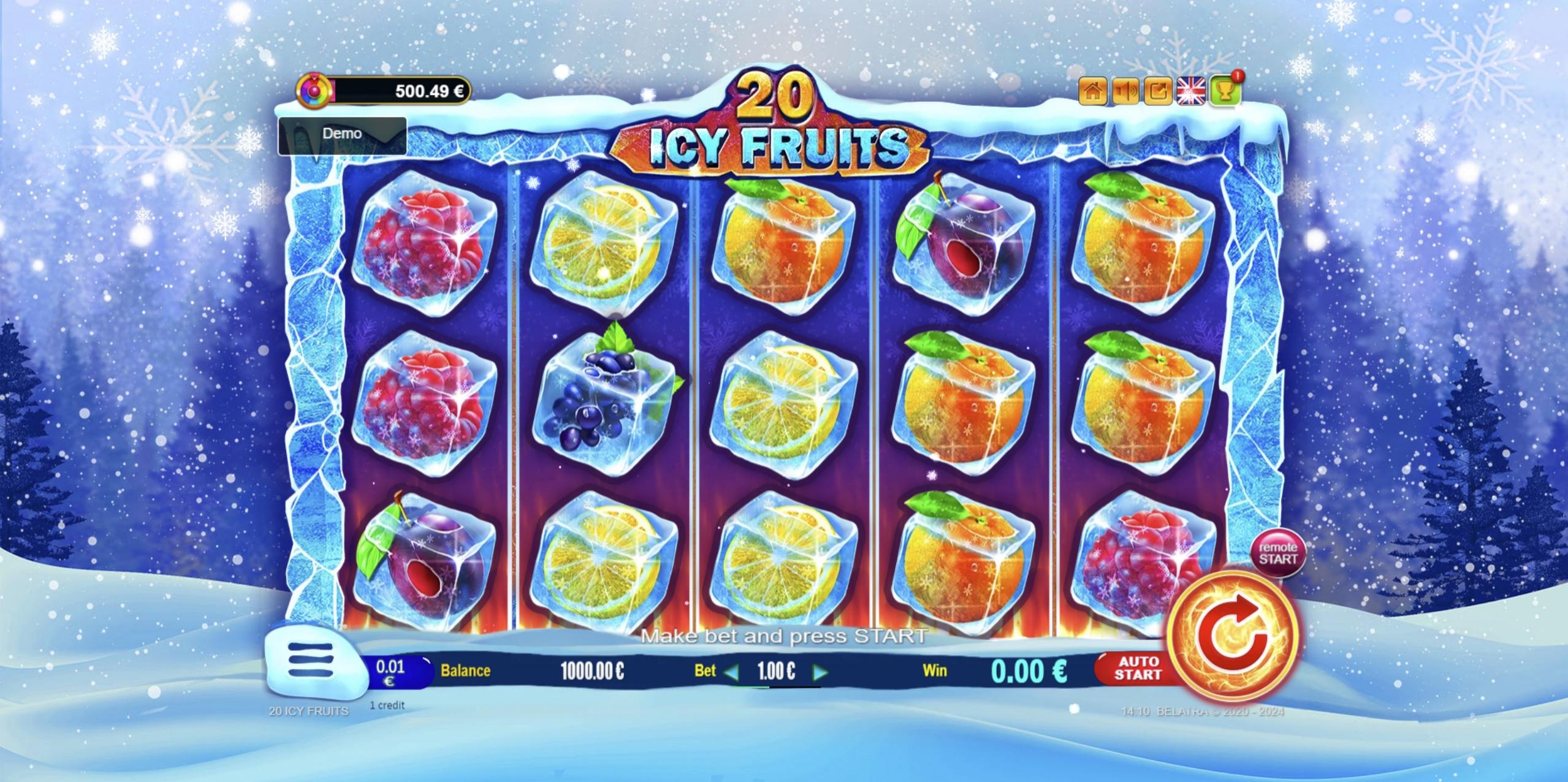 20 Icy Fruits | Promotion pack | Online slot