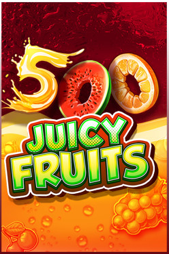 500 Juicy Fruits - promo pack