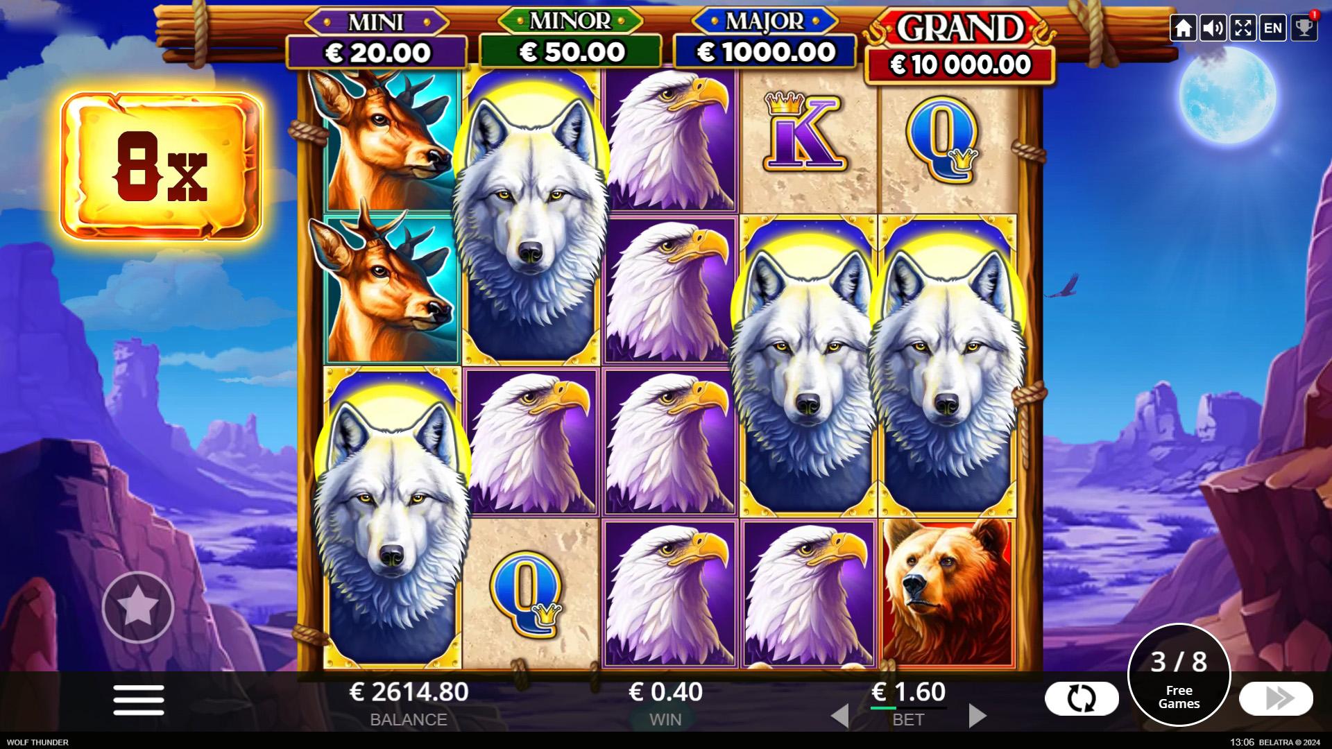 Wolf Thunder | Promotion pack | Online slot