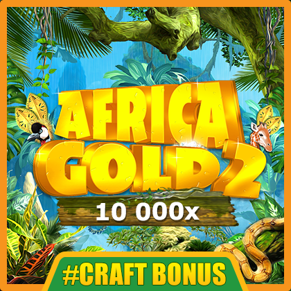 Africa Gold 2 - updated african slot with #CraftBonus option
