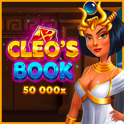 Cleo's Book - online slot game from BELATRA GAMES