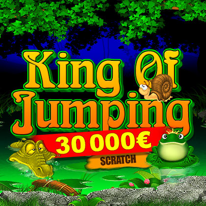 King Of Jumping Scratch - online slot game from BELATRA GAMES