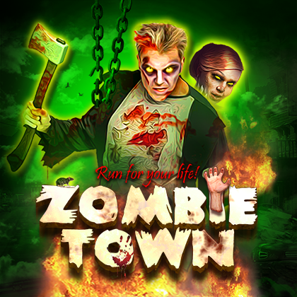 Zombie Town - online slot game from BELATRA GAMES