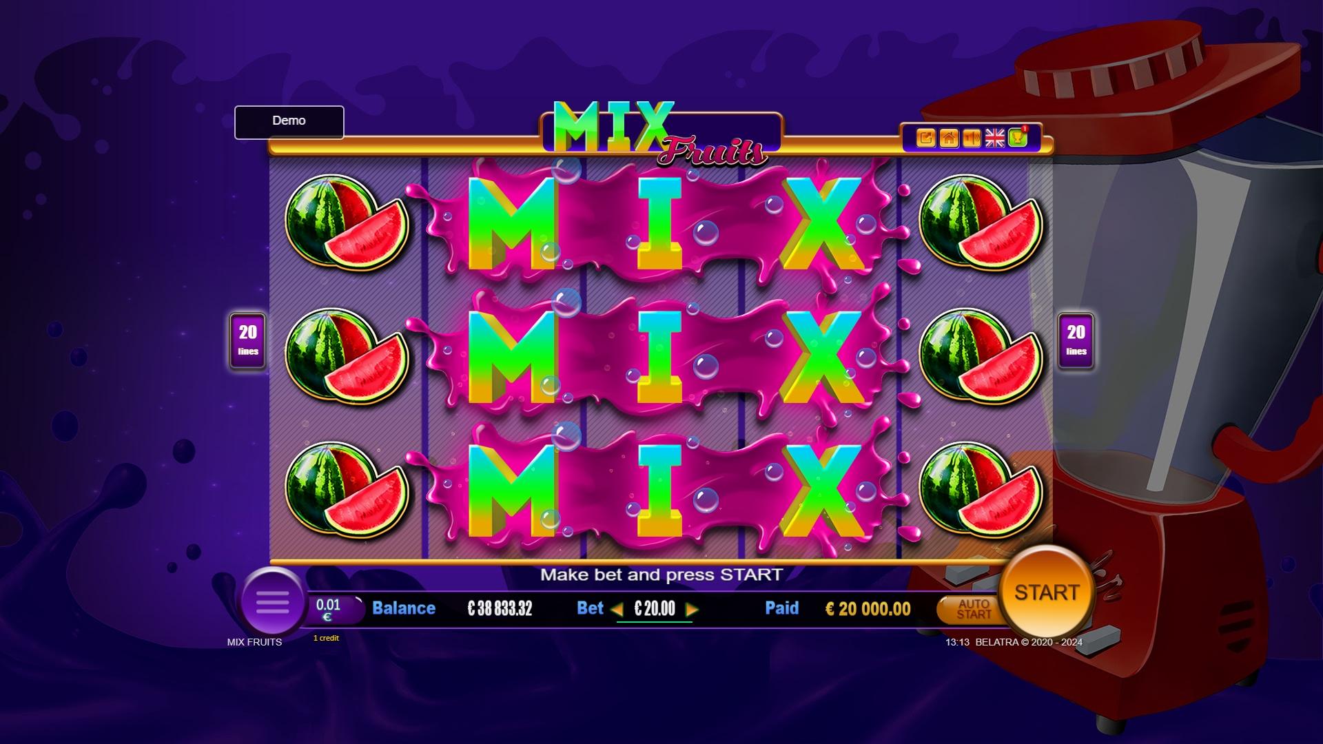 Mix Fruits | Promotion pack | Online slot