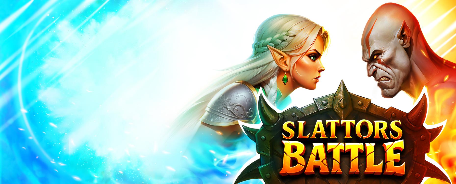 Slattors Battle - Orcs vs Elves | Promotion pack | Online slot