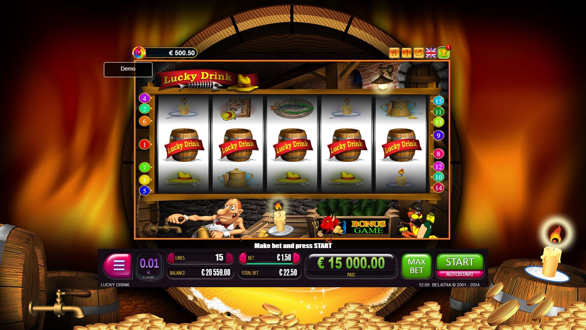 Lucky Drink | Promotion pack | Online slot