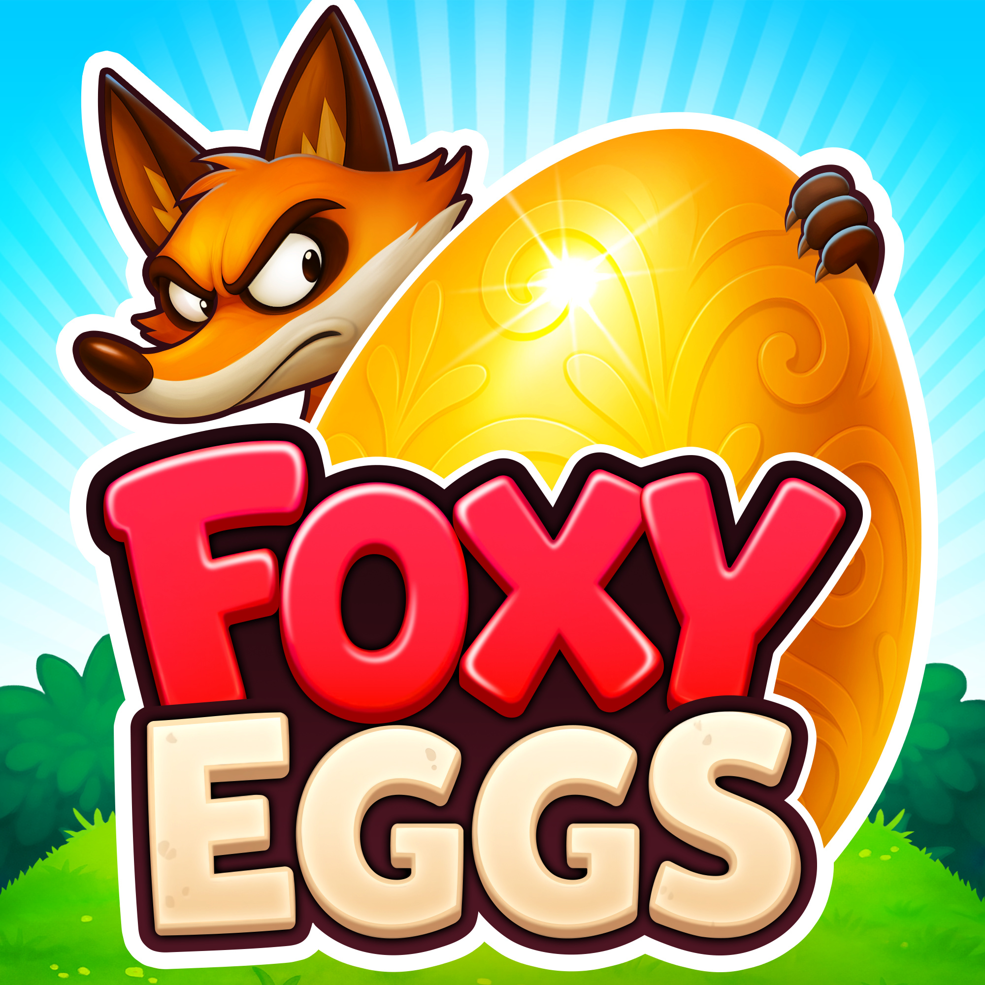 Foxy Eggs - online slot game from BELATRA GAMES
