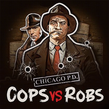 Cops vs Robs - online slot game from BELATRA GAMES