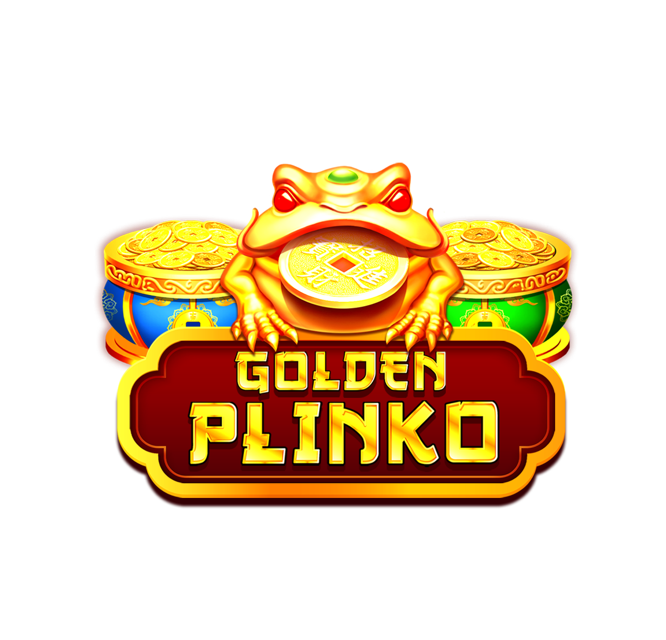 Golden Plinko Logo