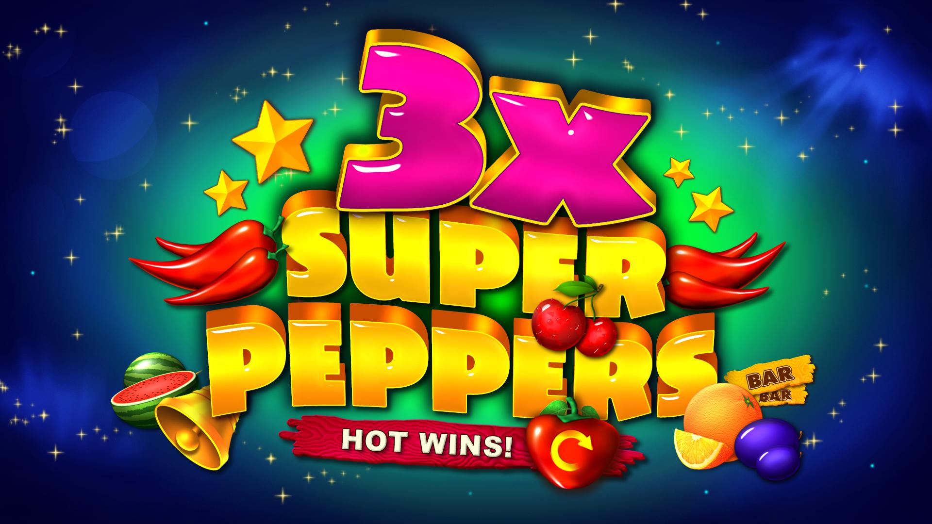 3x Super Peppers | Promotion pack | Online slot
