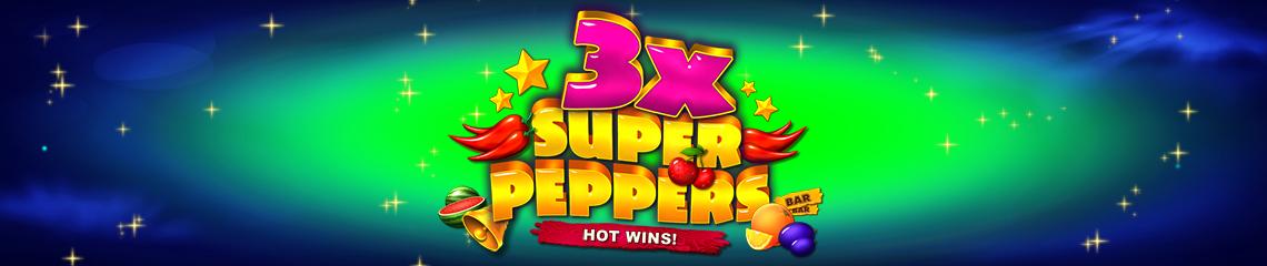 3x Super Peppers | Promotion pack | Online slot