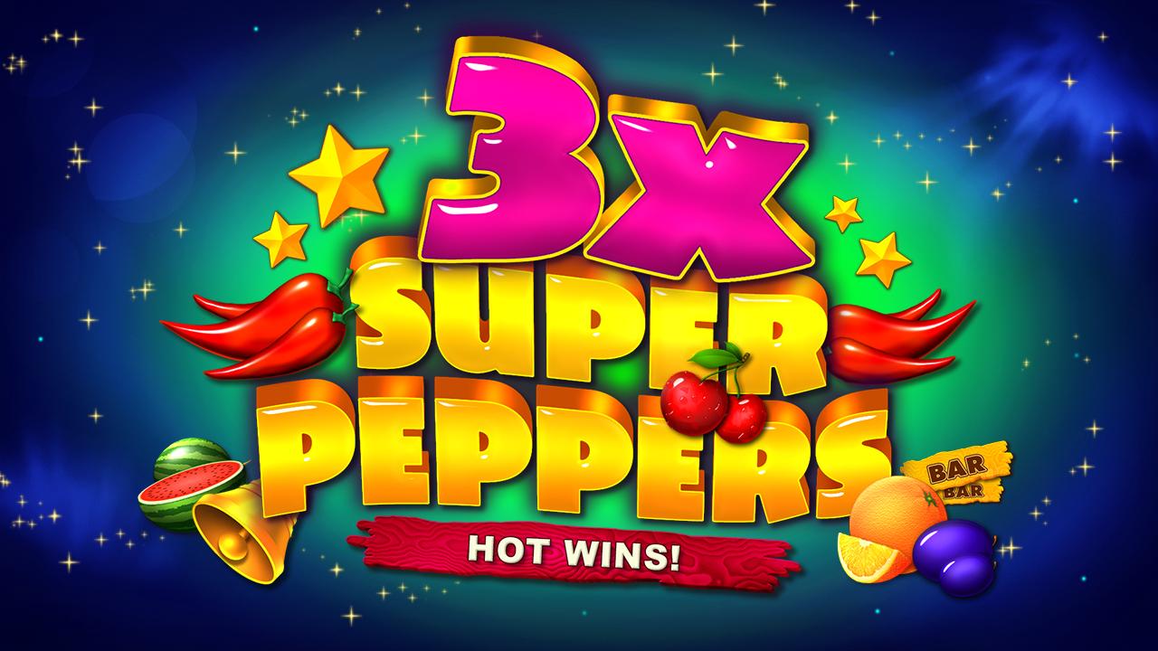 3x Super Peppers | Promotion pack | Online slot