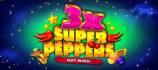 3x Super Peppers | Promotion pack | Online slot