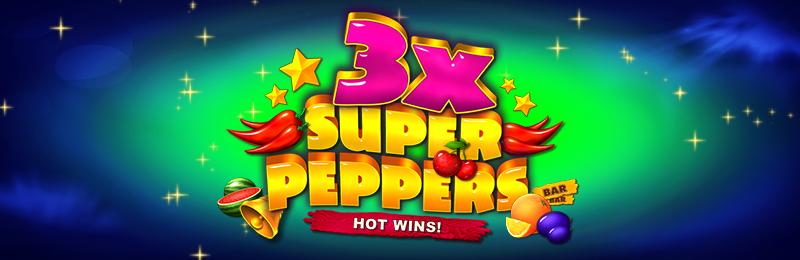 3x Super Peppers | Promotion pack | Online slot