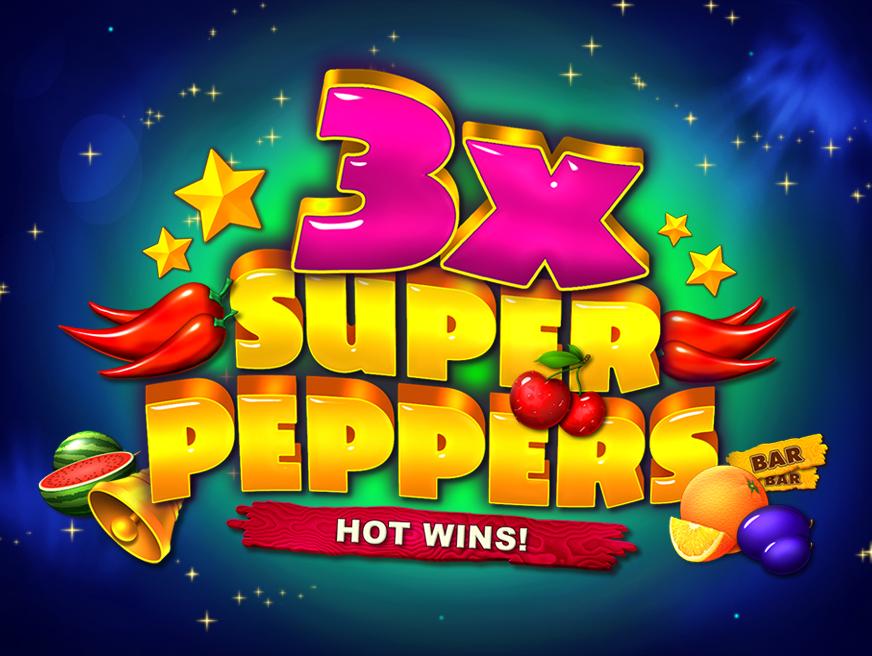 3x Super Peppers | Promotion pack | Online slot