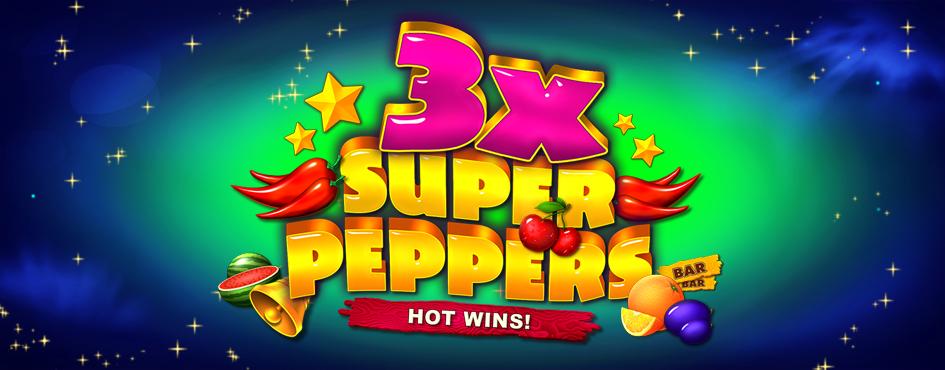 3x Super Peppers | Promotion pack | Online slot