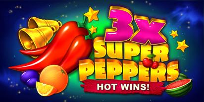 3x Super Peppers | Promotion pack | Online slot