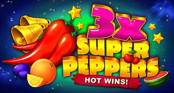 3x Super Peppers | Promotion pack | Online slot