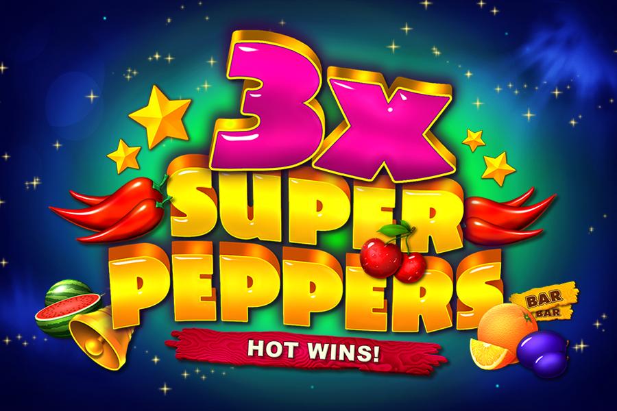 3x Super Peppers | Promotion pack | Online slot