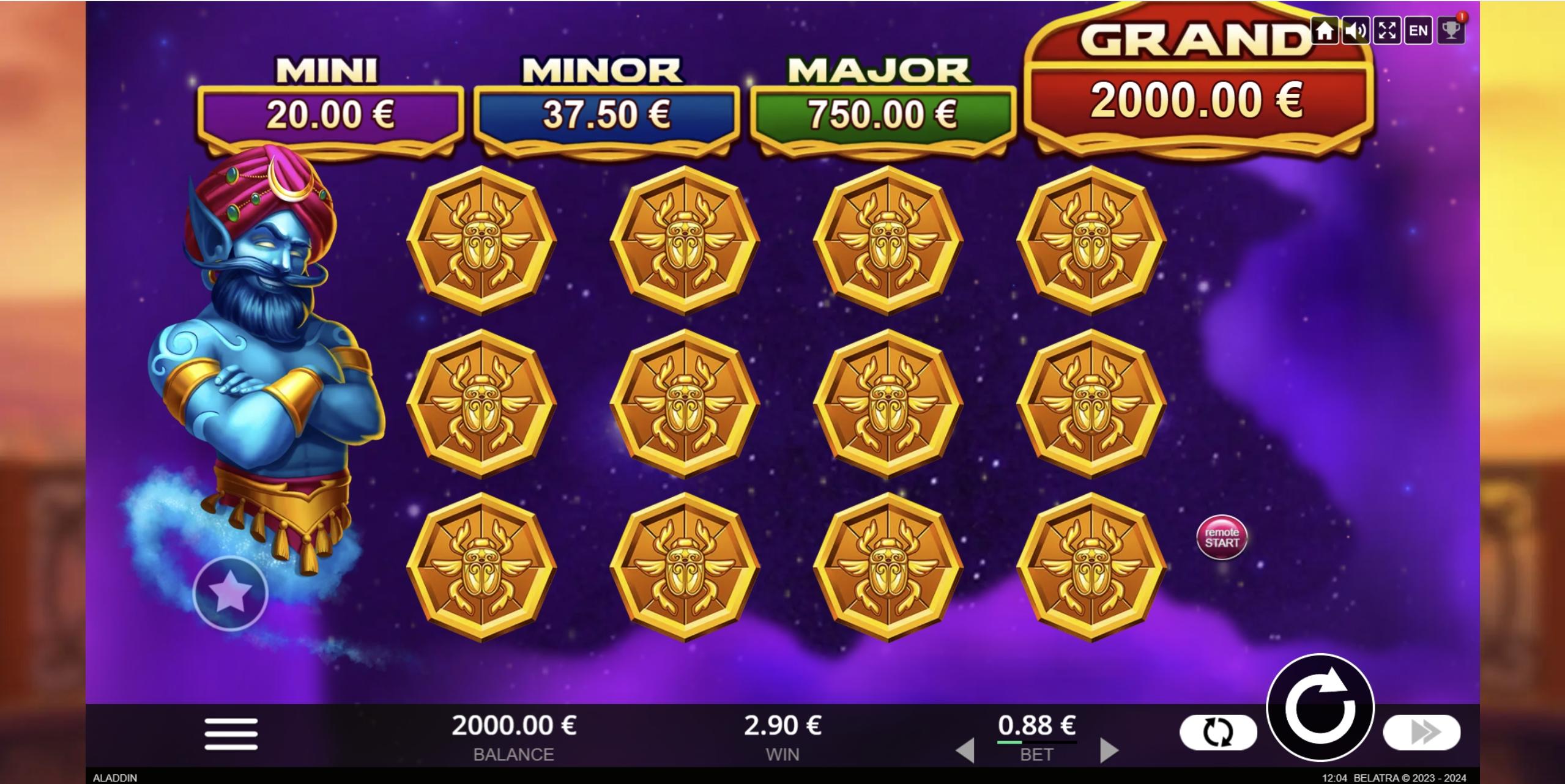 4 Secrets of Aladdin | Promotion pack | Online slot