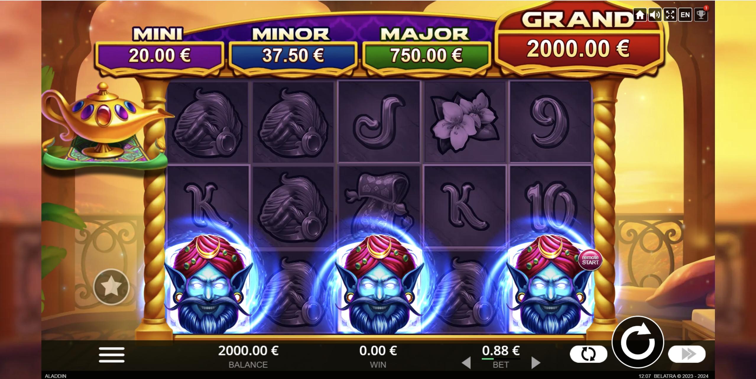 4 Secrets of Aladdin | Promotion pack | Online slot