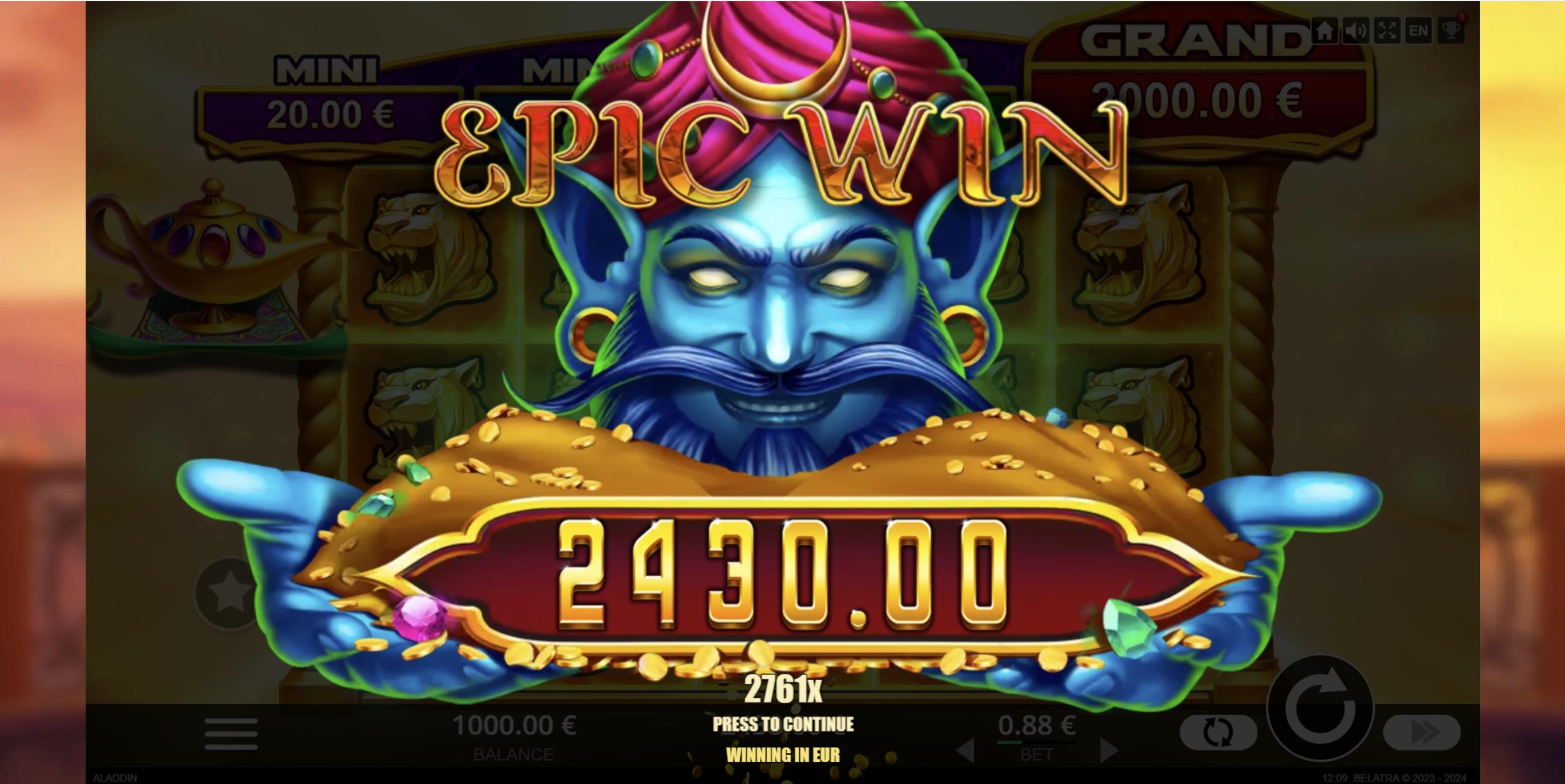 4 Secrets of Aladdin | Promotion pack | Online slot