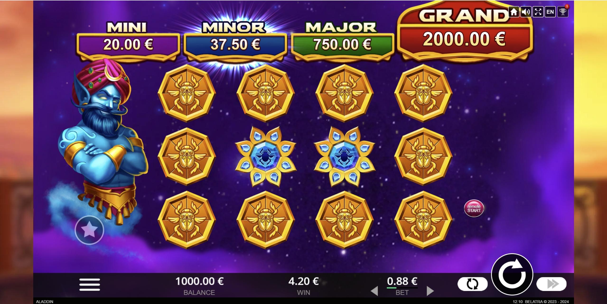 4 Secrets of Aladdin | Promotion pack | Online slot