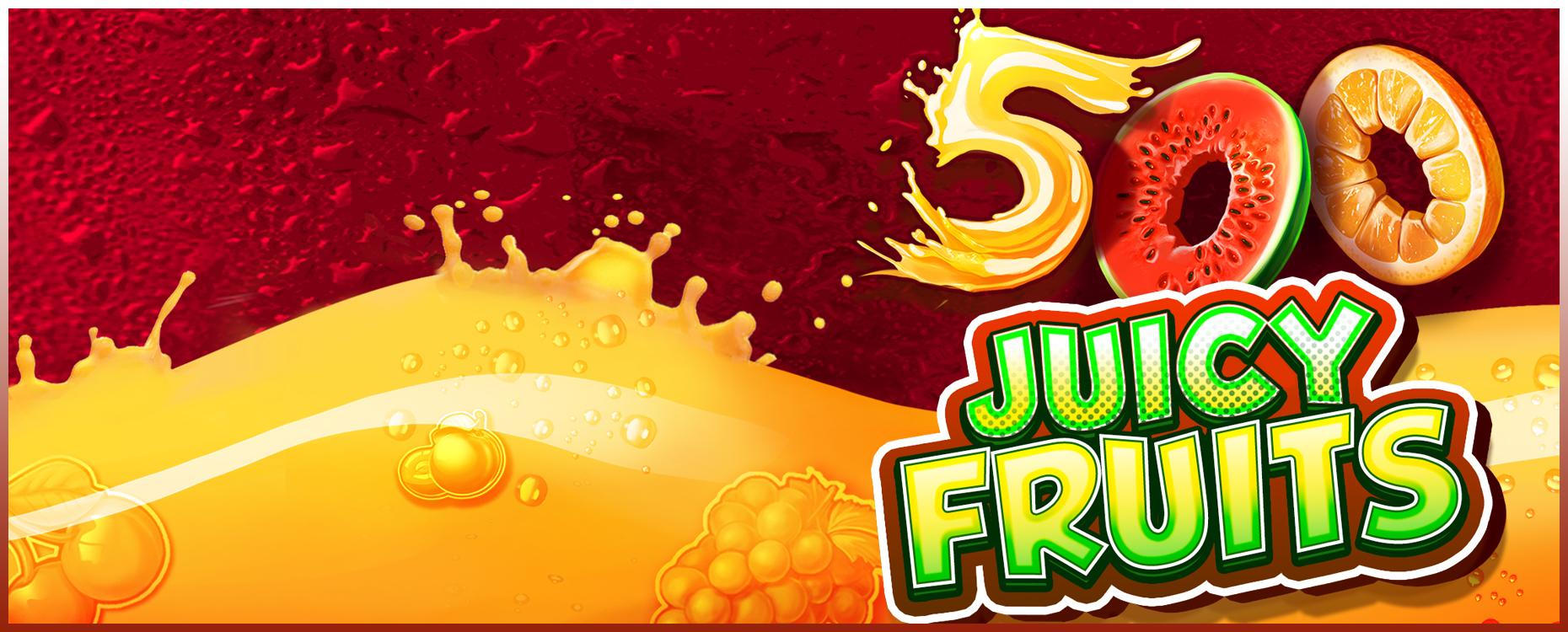 500 Juicy Fruits | Promotion pack | Online slot