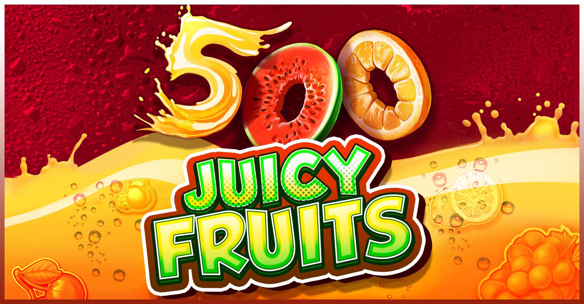 500 Juicy Fruits | Promotion pack | Online slot