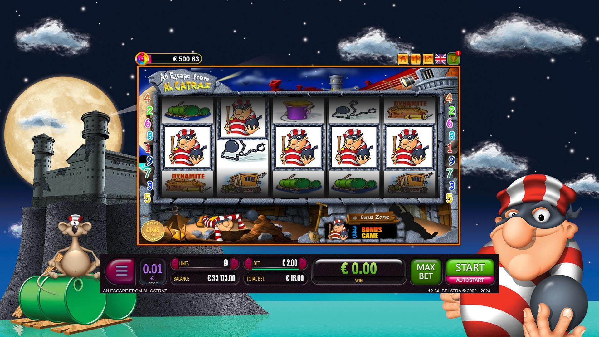 An Escape from Alcatraz | Promotion pack | Online slot