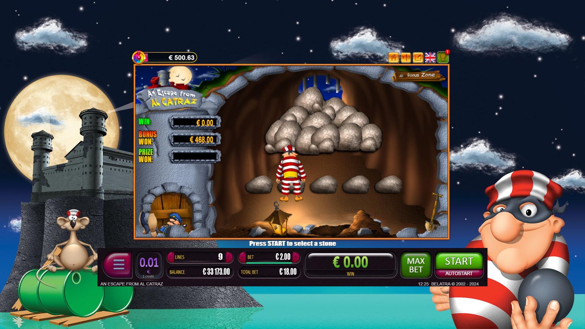 An Escape from Alcatraz | Promotion pack | Online slot