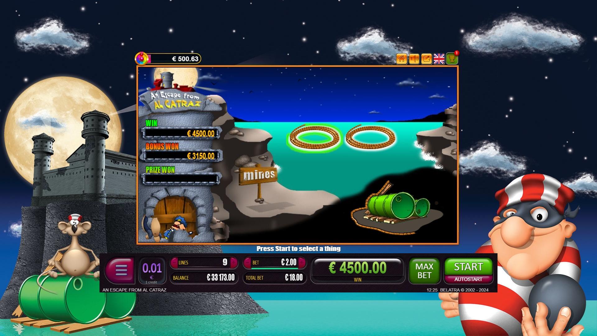 An Escape from Alcatraz | Promotion pack | Online slot