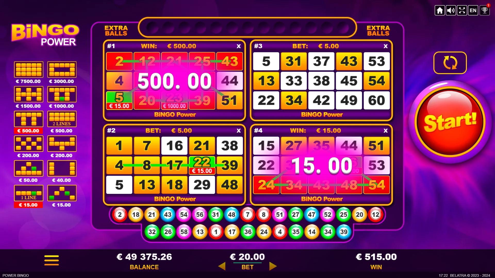 Bingo Power | Promotion pack | Online slot