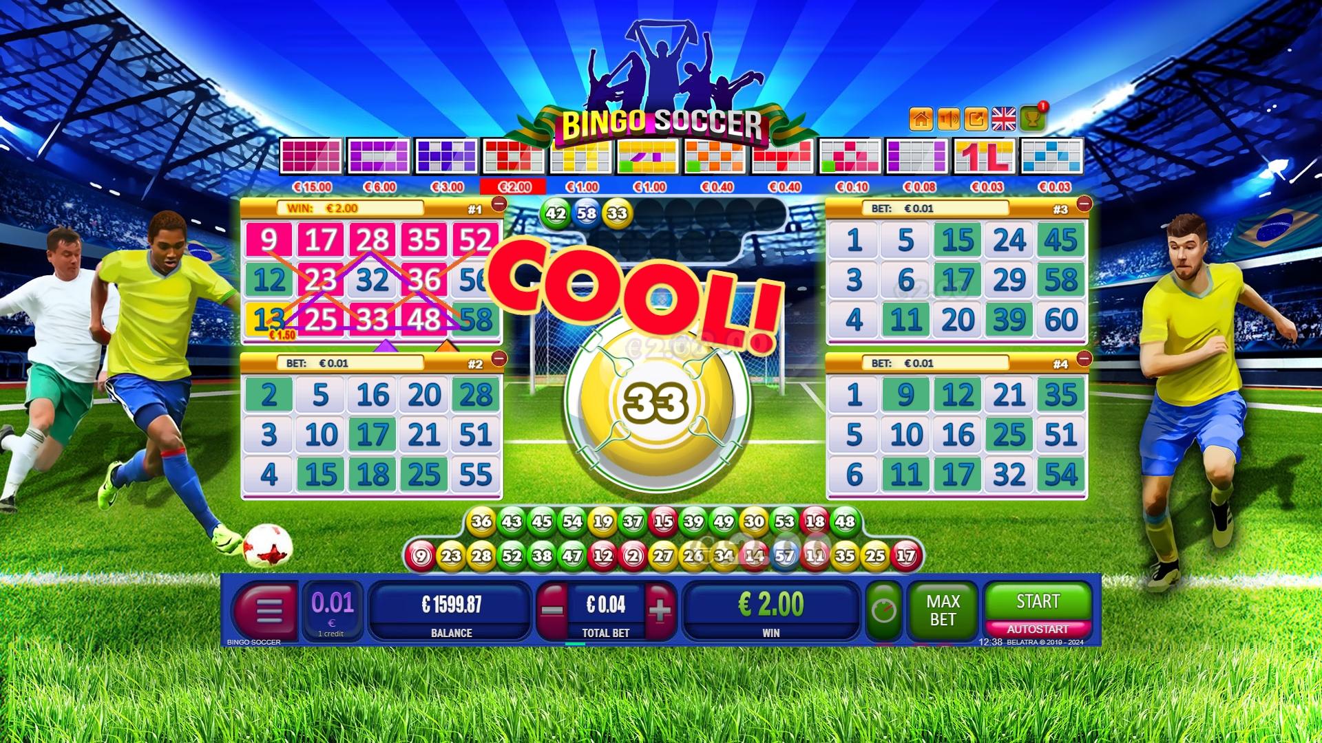 Bingo Soccer | Promotion pack | Online slot
