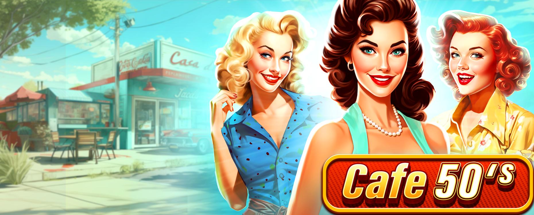 Cafe 50's | Promotion pack | Online slot