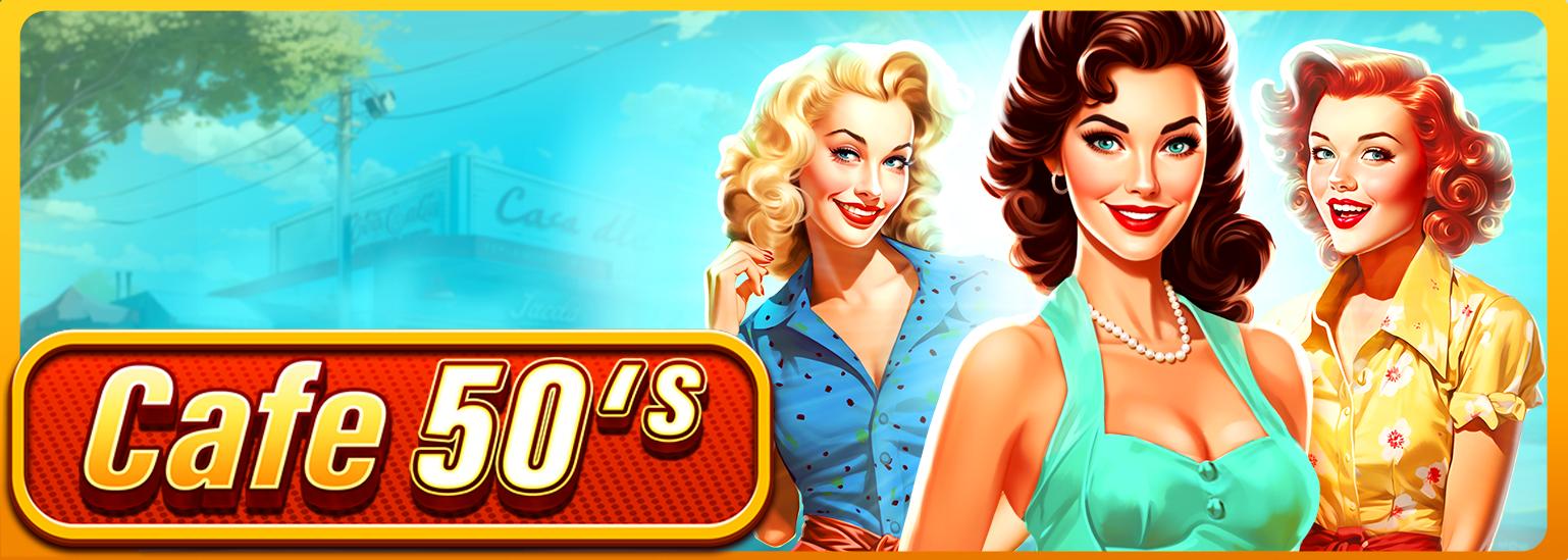 Cafe 50's | Promotion pack | Online slot