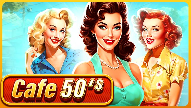 Cafe 50's | Promotion pack | Online slot