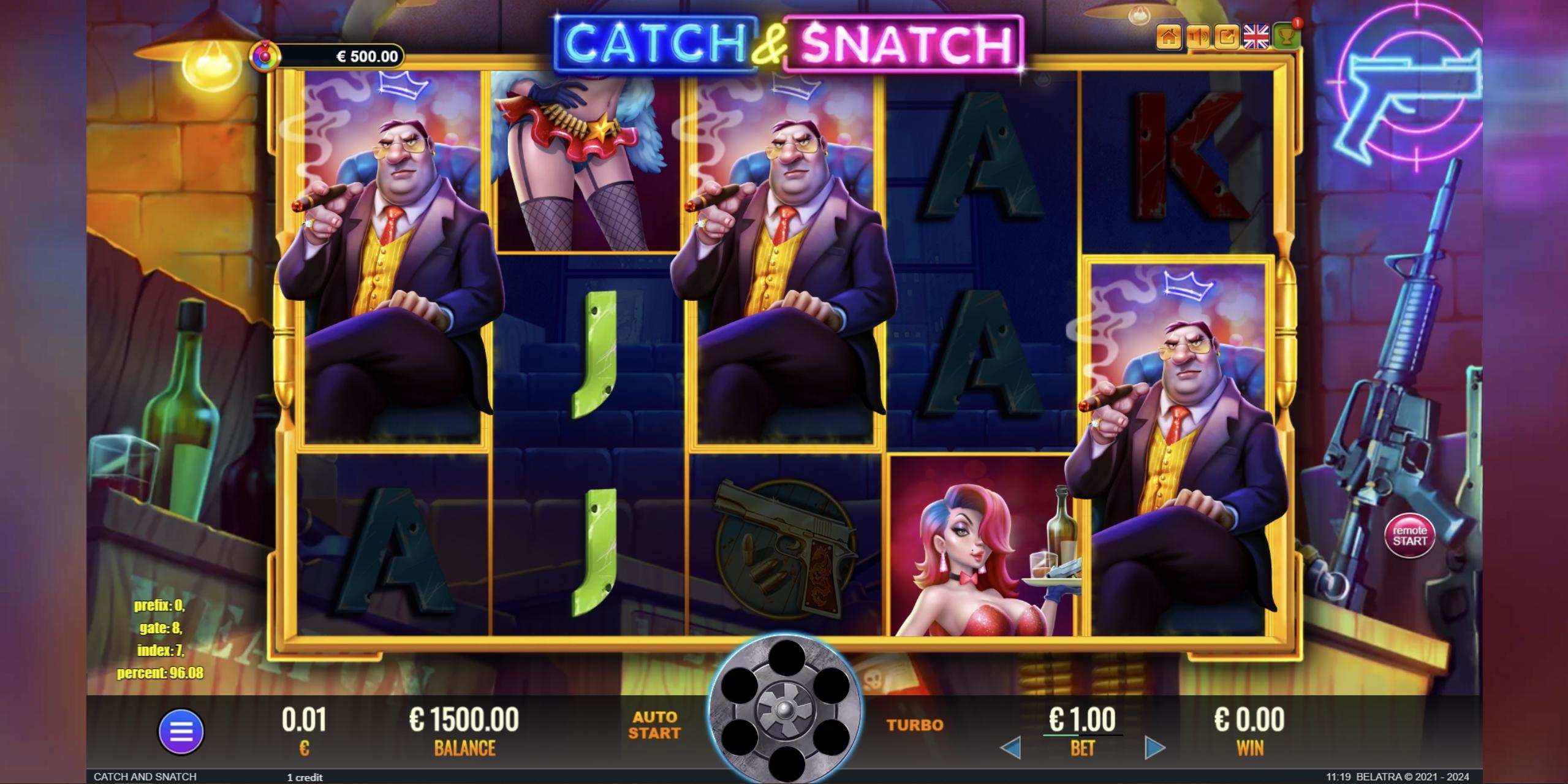 Catch & Snatch | Promotion pack | Online slot