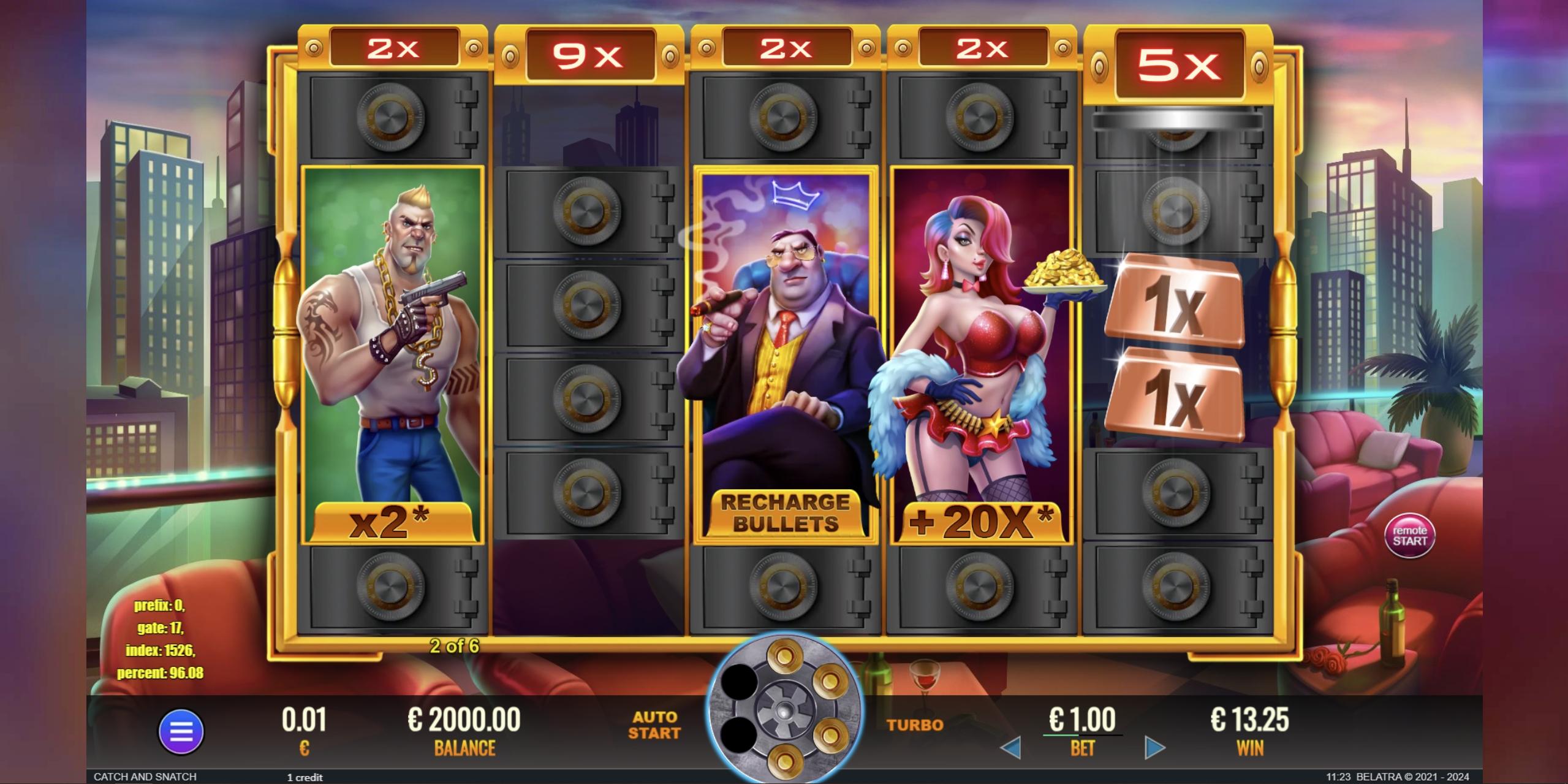 Catch & Snatch | Promotion pack | Online slot