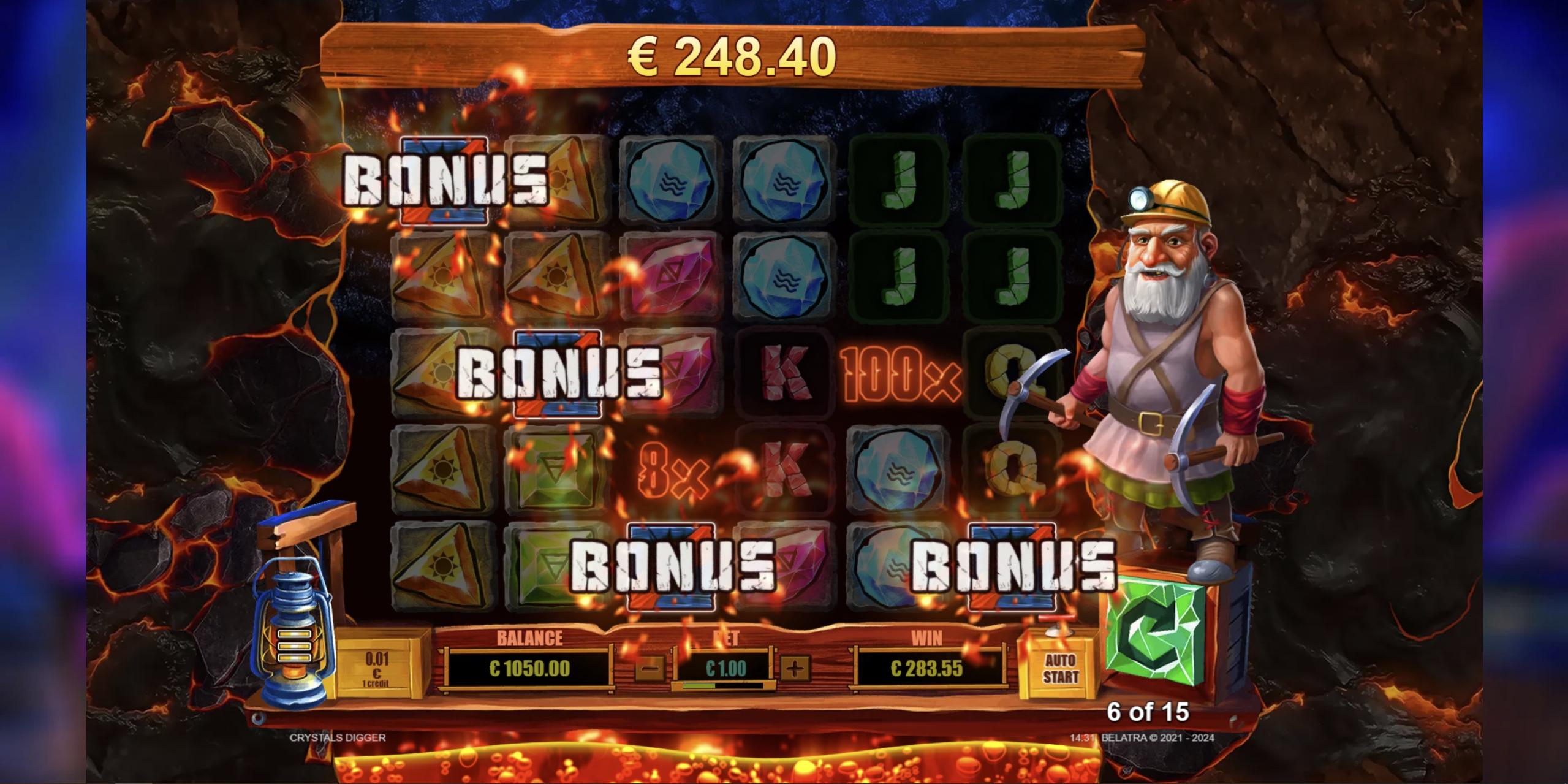 Crystals Digger | Promotion pack | Online slot