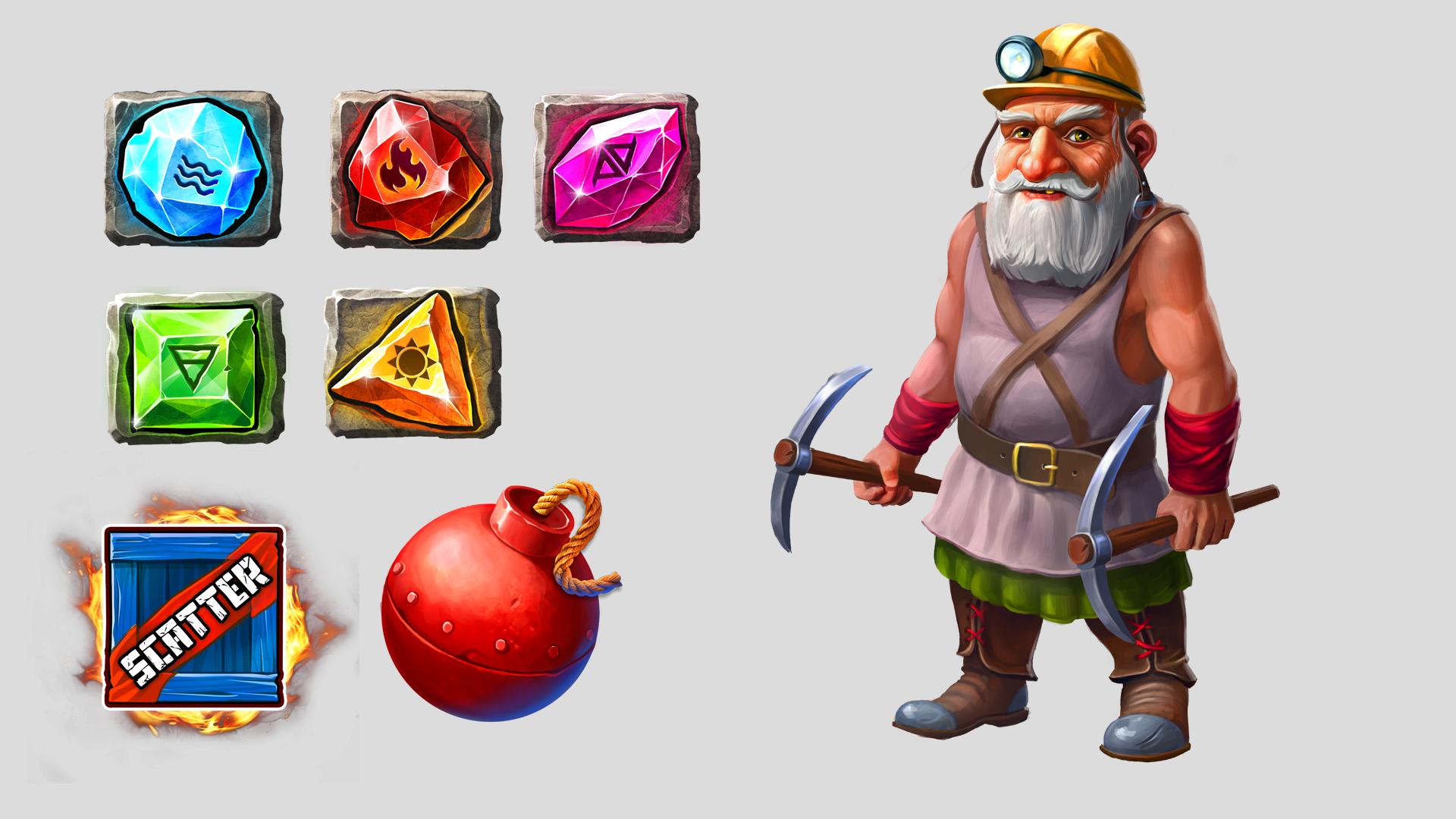 Crystals Digger | Promotion pack | Online slot