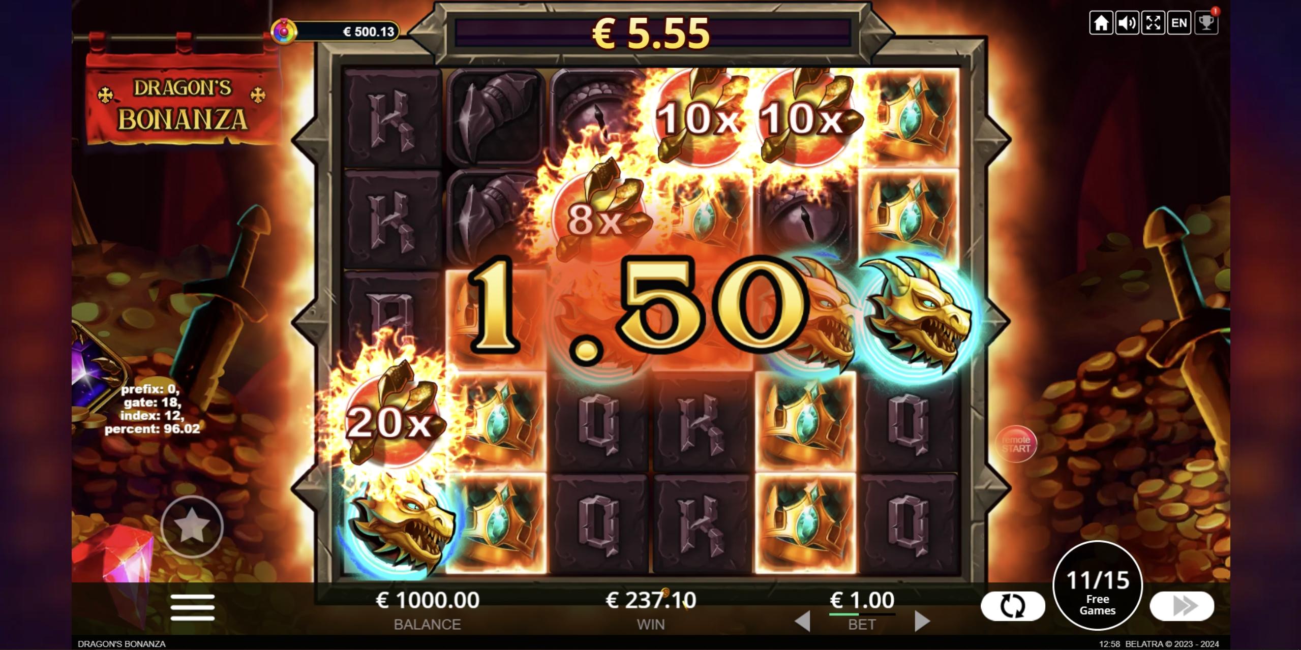 Dragon's Bonanza | Promotion pack | Online slot