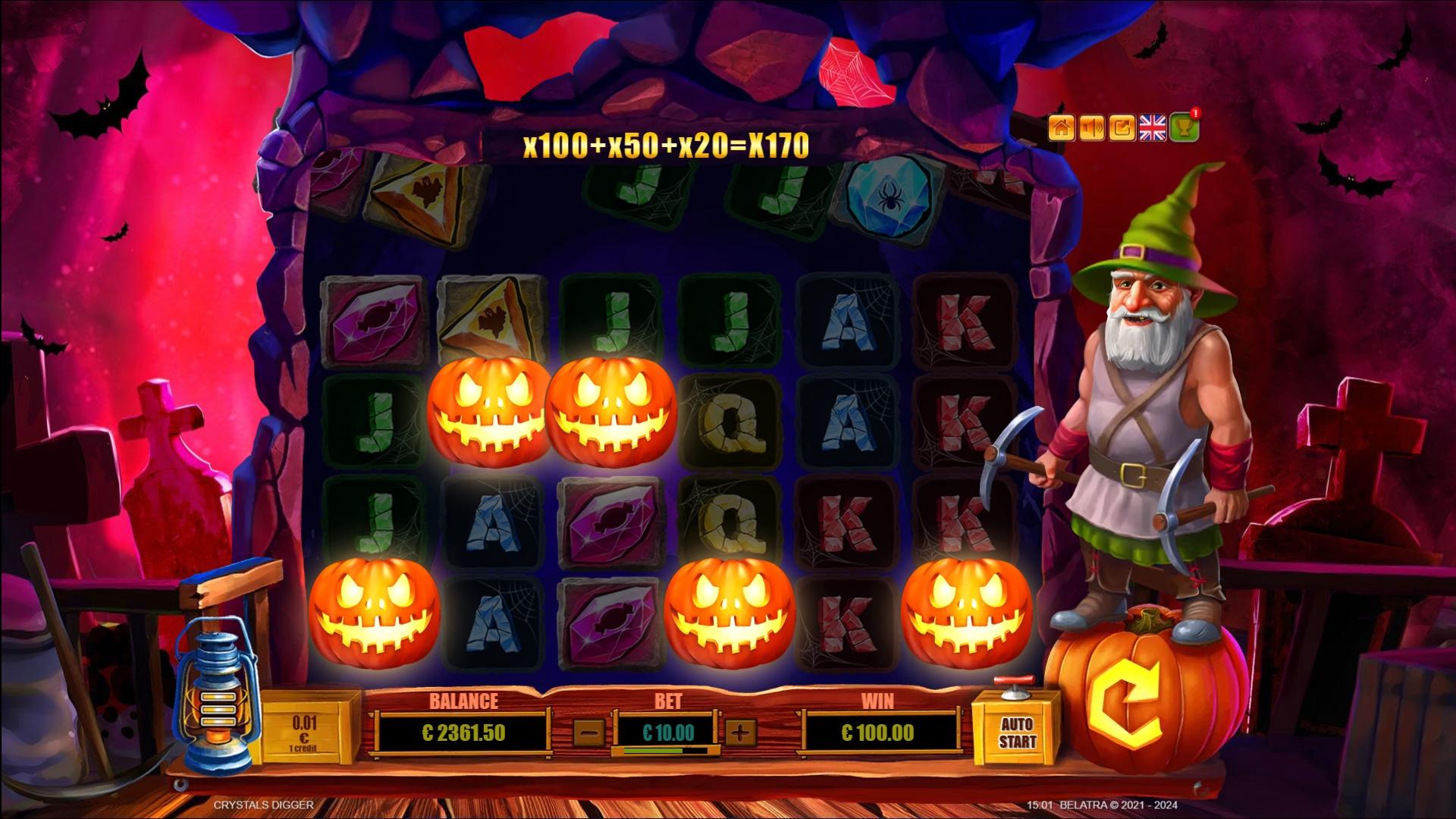 Halloween Crystals | Promotion pack | Online slot