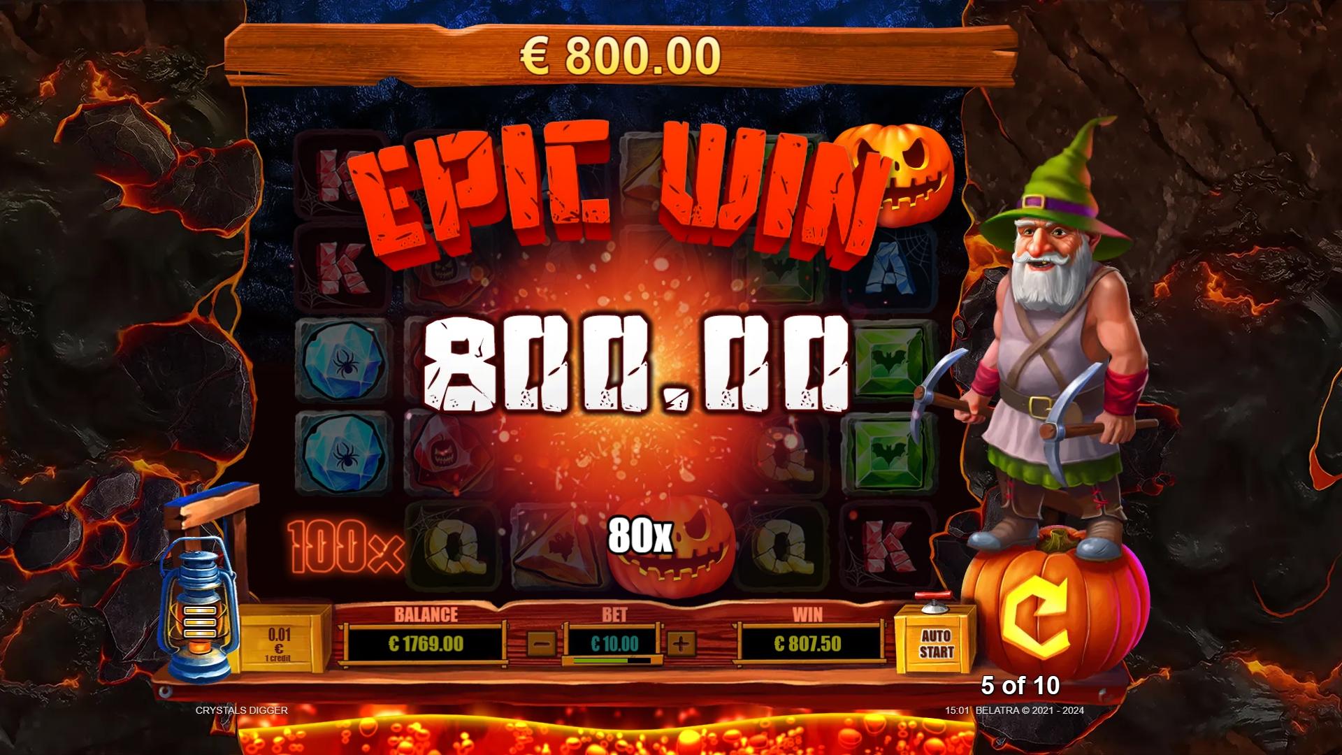 Halloween Crystals | Promotion pack | Online slot