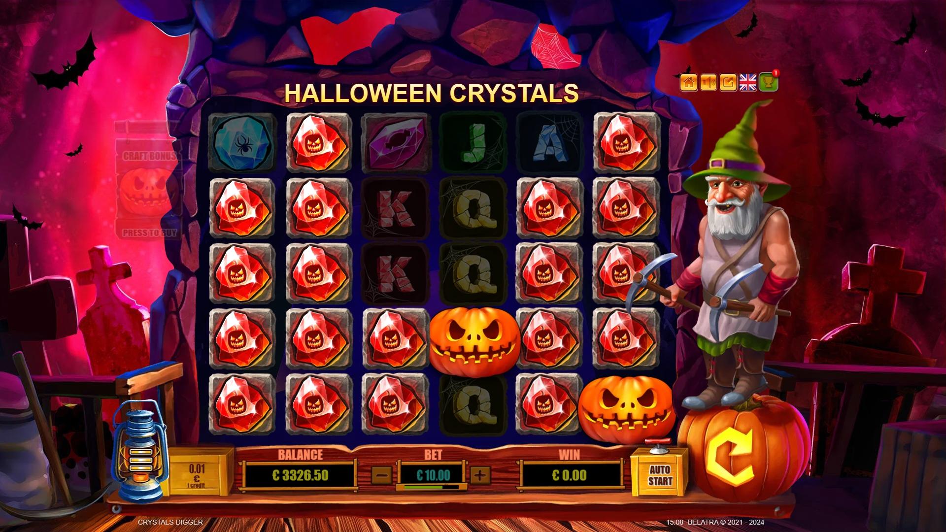 Halloween Crystals | Promotion pack | Online slot