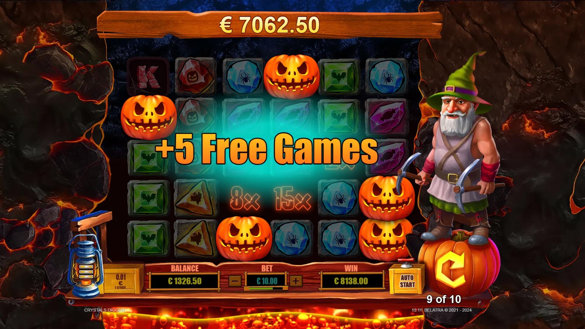 Halloween Crystals | Promotion pack | Online slot