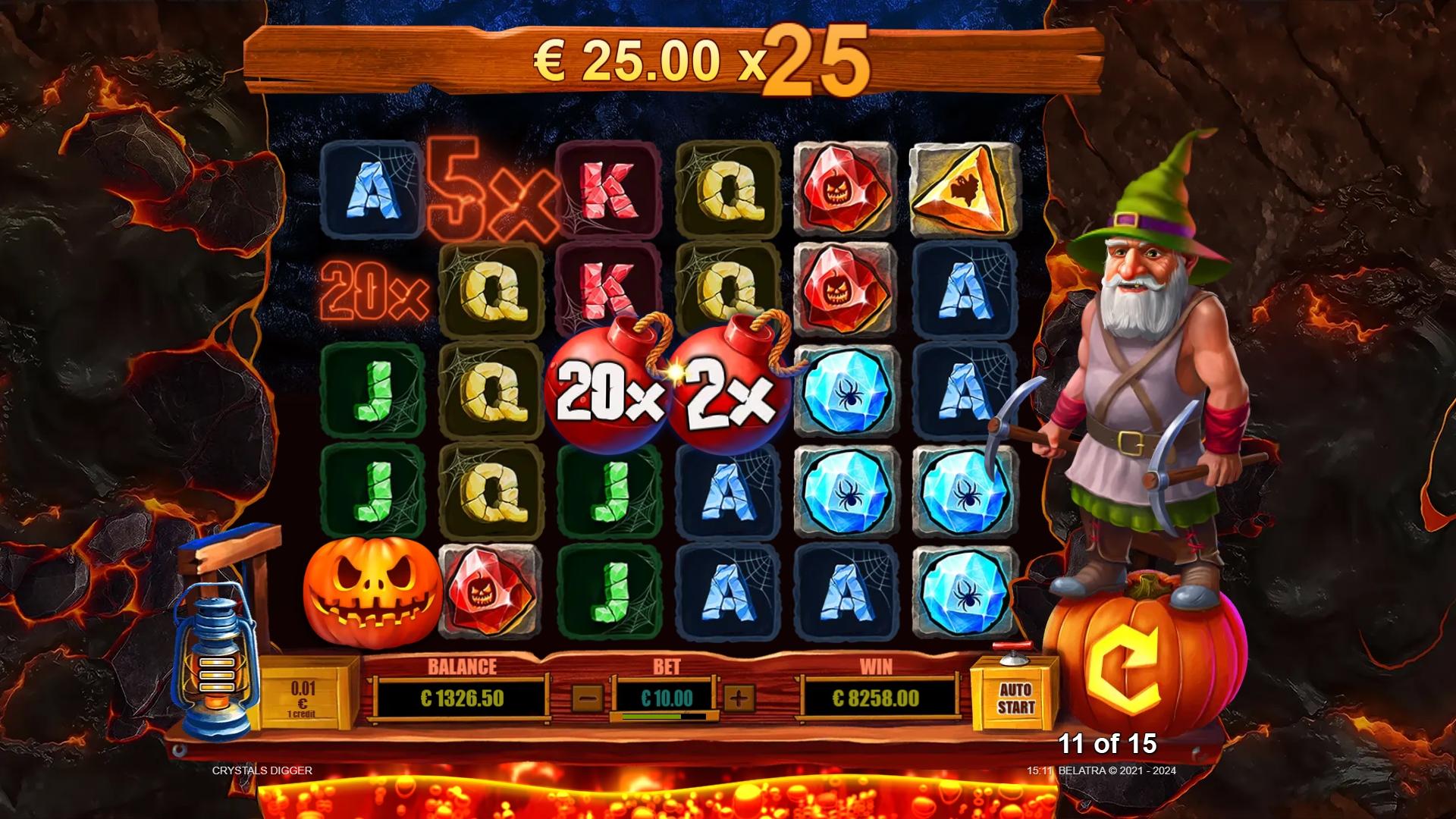 Halloween Crystals | Promotion pack | Online slot